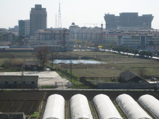 View South towards City