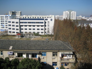 View North with our Apartment in Foreground