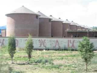 Brick Grain Silos